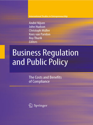 cover image of Business Regulation and Public Policy